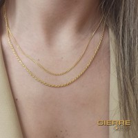 MGR103 Girocollo double chein
